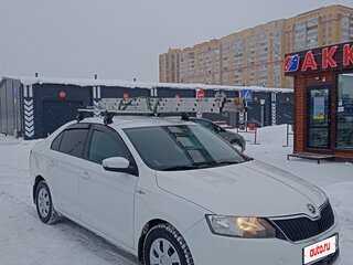 2019 Skoda Rapid I Рестайлинг, белый, 990000 рублей, вид 3