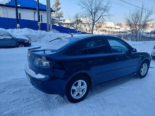 2008 Mazda 3 I (BK) Рестайлинг, чёрный, 590000 рублей, вид 4