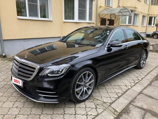 2018 Mercedes-Benz S-Класс 400 d Long VI (W222, C217) Рестайлинг, чёрный, 4500000 рублей, вид 1