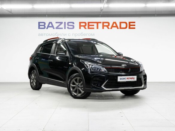 2021 Kia Rio X IV Рестайлинг, чёрный, 1870000 рублей - вид 2