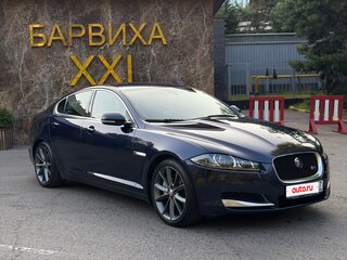 2014 Jaguar XF I Рестайлинг, синий, 1450000 рублей, вид 3