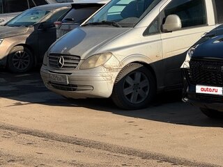 2004 Mercedes-Benz Vito 115 CDI L3 II (W639), серебристый, 600000 рублей, вид 1