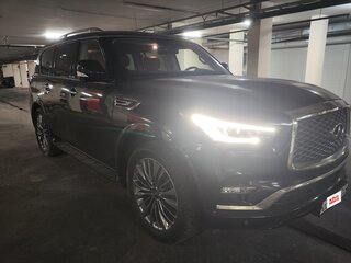 2021 Infiniti QX80 I Рестайлинг 3, чёрный, 8700000 рублей, вид 3