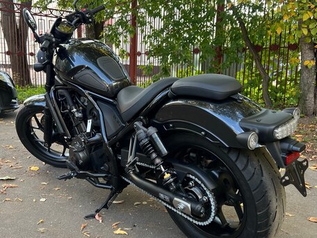 2021 Honda CMX 1100 Rebel, серый, 965000 рублей, вид 3