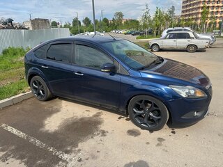 2009 Ford Focus II Рестайлинг, синий, 650000 рублей, вид 3