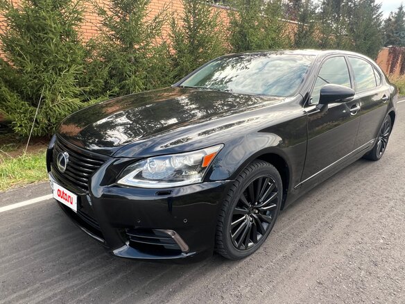 2012 Lexus LS Long 600h L IV Рестайлинг 2, чёрный, 1550000 рублей