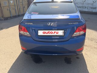 2011 Hyundai Solaris I, синий, 700000 рублей, вид 4