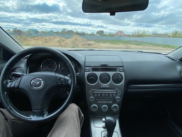 2005 Mazda 6 I (GG), серый, 500000 рублей - вид 12