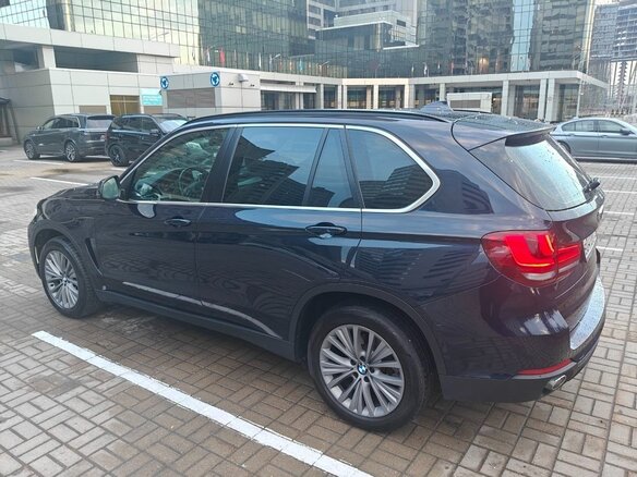 2016 BMW X5 25d III (F15), синий, 3850000 рублей - вид 8