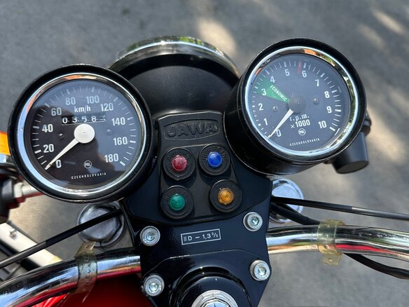 1989 Jawa 350/638, красный, 449000 рублей - вид 9