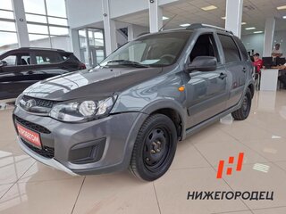 2016 Lada (ВАЗ) Kalina Cross II, серый, 456000 рублей, вид 1