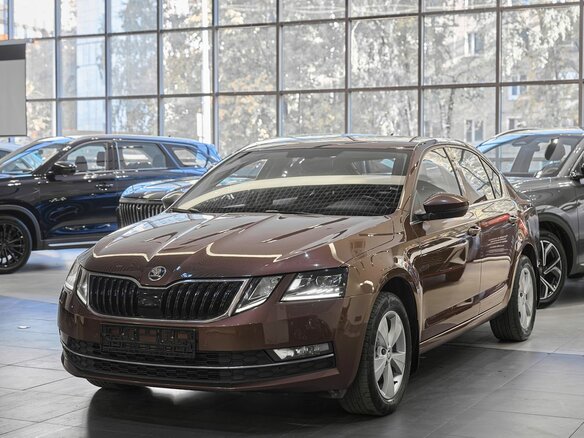 2020 Skoda Octavia III (A7) Рестайлинг, коричневый, 1799000 рублей - вид 2
