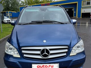 2010 Mercedes-Benz Viano Long L2 I (W639) Рестайлинг, синий, 2150000 рублей, вид 1