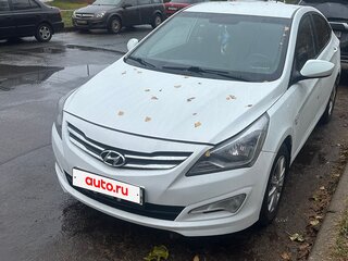 2014 Hyundai Solaris I Рестайлинг, белый, 800000 рублей, вид 3
