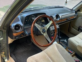 1980 Mercedes-Benz W123 280, зелёный, 750000 рублей, вид 3