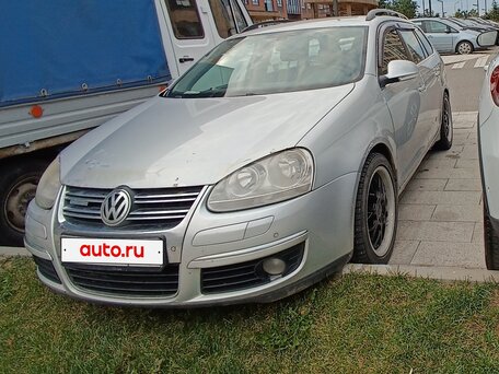 2009 Volkswagen Golf V, серебристый, 360000 рублей, вид 1