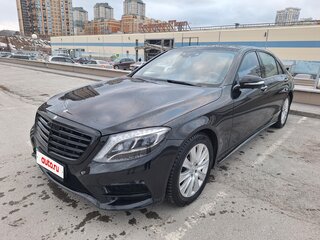 2015 Mercedes-Benz S-Класс 500 VI (W222, C217), чёрный, 2650000 рублей, вид 1