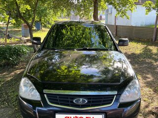 2013 Lada (ВАЗ) Priora I Рестайлинг, чёрный, 320000 рублей, вид 2