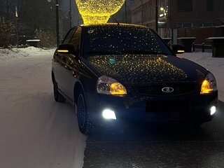 2009 Lada (ВАЗ) Priora I, чёрный, 490000 рублей, вид 5