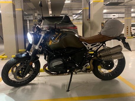 2021 BMW R Nine T Scrambler, коричневый, 1800000 рублей, вид 2