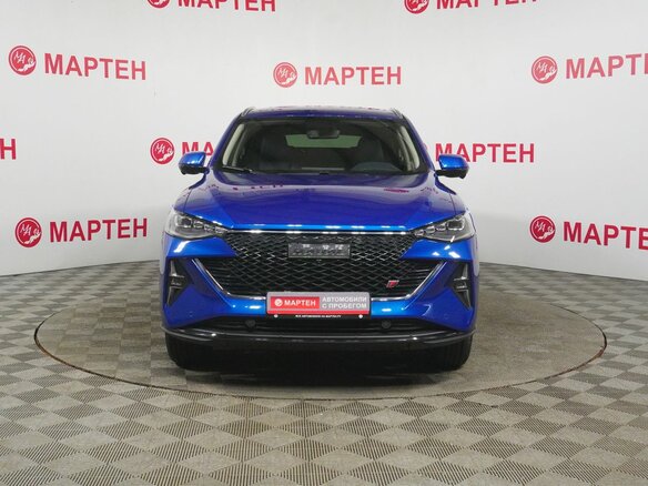 2022 Haval F7x I Рестайлинг, синий - вид 2