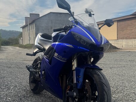 2005 Yamaha YZF-R6, синий, 400000 рублей, вид 1