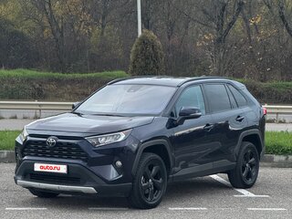2021 Toyota RAV4 V (XA50), синий, 3530000 рублей, вид 1