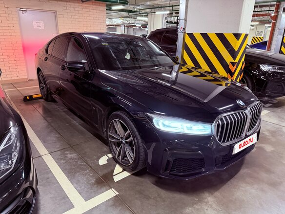 2019 BMW 7 серии 730d xDrive VI (G11/G12) Рестайлинг, чёрный, 5000000 рублей - вид 1
