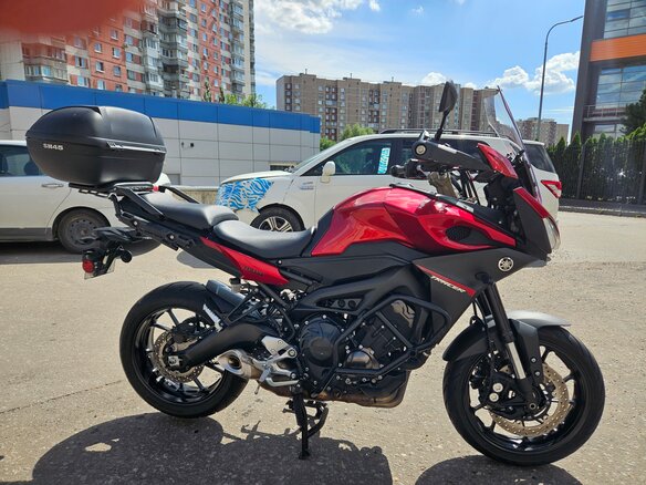 2016 Yamaha MT-09 Tracer (FJ-09), красный, 870000 рублей - вид 14