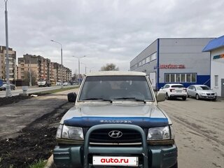 2001 Hyundai Galloper II, серебристый, 310000 рублей, вид 1