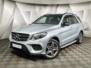 2017 Mercedes-Benz GLE 400 9G-Tronic I (W166), серебристый, 4016000 рублей, вид 1