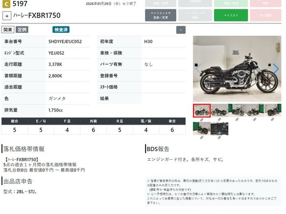 2018 Harley-Davidson Breakout, чёрный, 1729000 рублей - вид 10