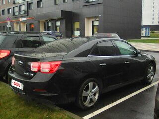 2012 Chevrolet Malibu VIII, чёрный, 790000 рублей, вид 2