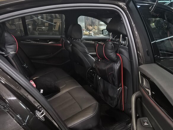 2017 BMW 5 серии 520d VII (G30/G31/G38), коричневый, 3150000 рублей - вид 12