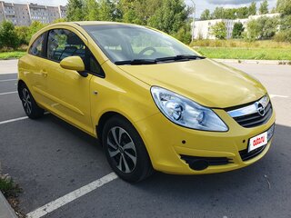 2007 Opel Corsa D, жёлтый, 399999 рублей, вид 3