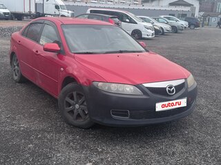2007 Mazda 6 I (GG) Рестайлинг, красный, 430000 рублей, вид 2