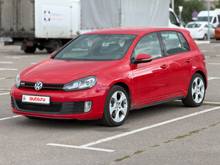 2010 Volkswagen Golf GTI VI, красный, 1350000 рублей, вид 1