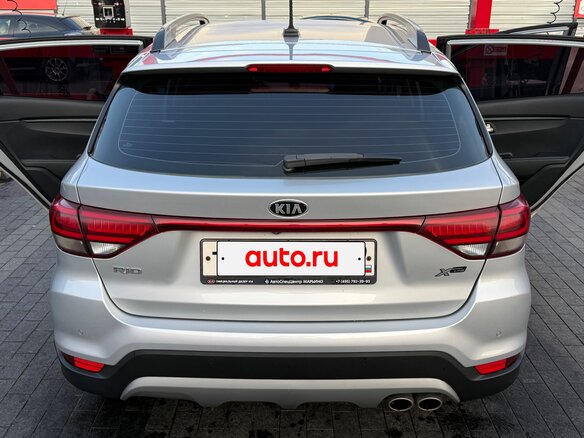 2019 Kia Rio X-Line IV, серебристый, 1590000 рублей - вид 6