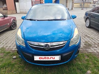 2007 Opel Corsa D, синий, 390000 рублей, вид 1