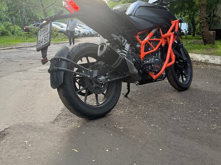 2022 KTM 390 Duke, чёрный, 590000 рублей, вид 1