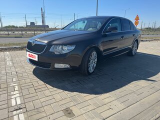 2012 Skoda Superb II, коричневый, 1200000 рублей, вид 1