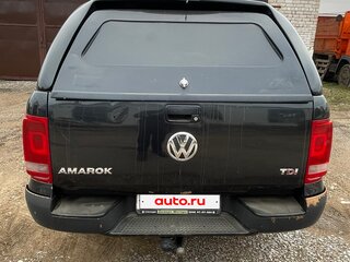 2012 Volkswagen Amarok Double Cab part-time I, чёрный, 800000 рублей, вид 2