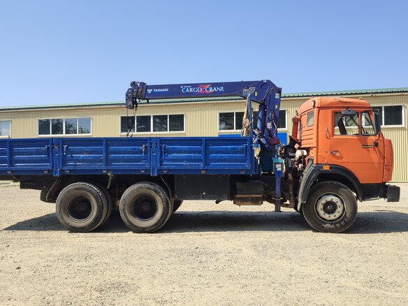 2002 КамАЗ 53215, оранжевый, 2650000 рублей - вид 1