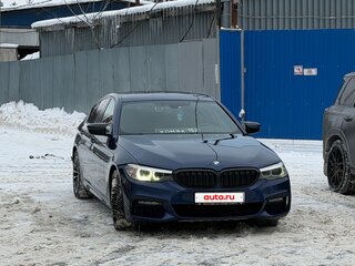 2020 BMW 5 серии 520d xDrive VII (G30/G31/G38), синий, 3700000 рублей, вид 2