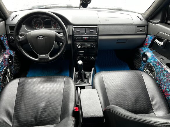2013 Lada (ВАЗ) Priora I, синий, 600000 рублей - вид 7