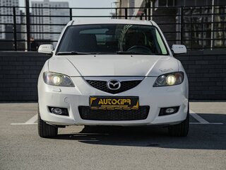 2008 Mazda 3 I (BK) Рестайлинг, белый, 540000 рублей, вид 4
