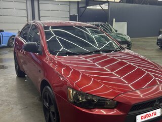2007 Mitsubishi Lancer X, красный, 620000 рублей, вид 2