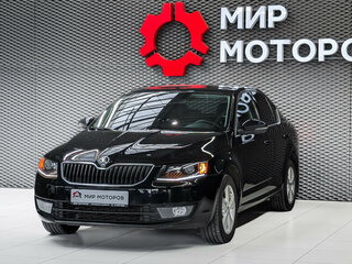 2016 Skoda Octavia III (A7), чёрный, 1385000 рублей, вид 1