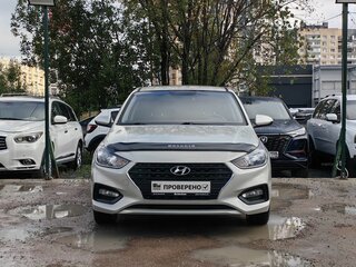 2018 Hyundai Solaris II, бежевый, 999000 рублей, вид 2