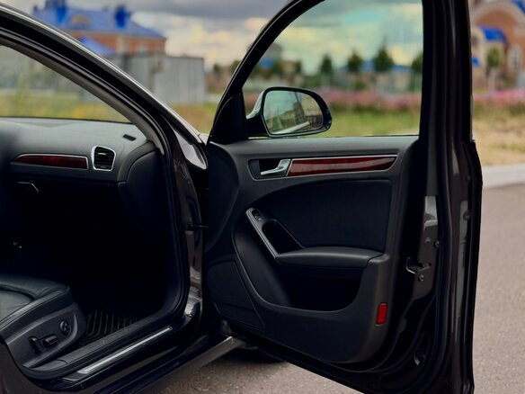 2008 Audi A4 IV (B8), чёрный - вид 9
